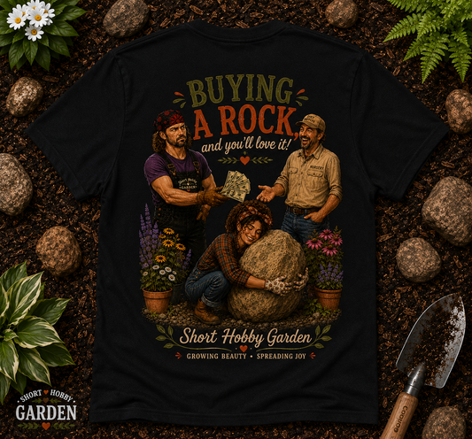 Buying a Rock T-Shirt (2 sided)