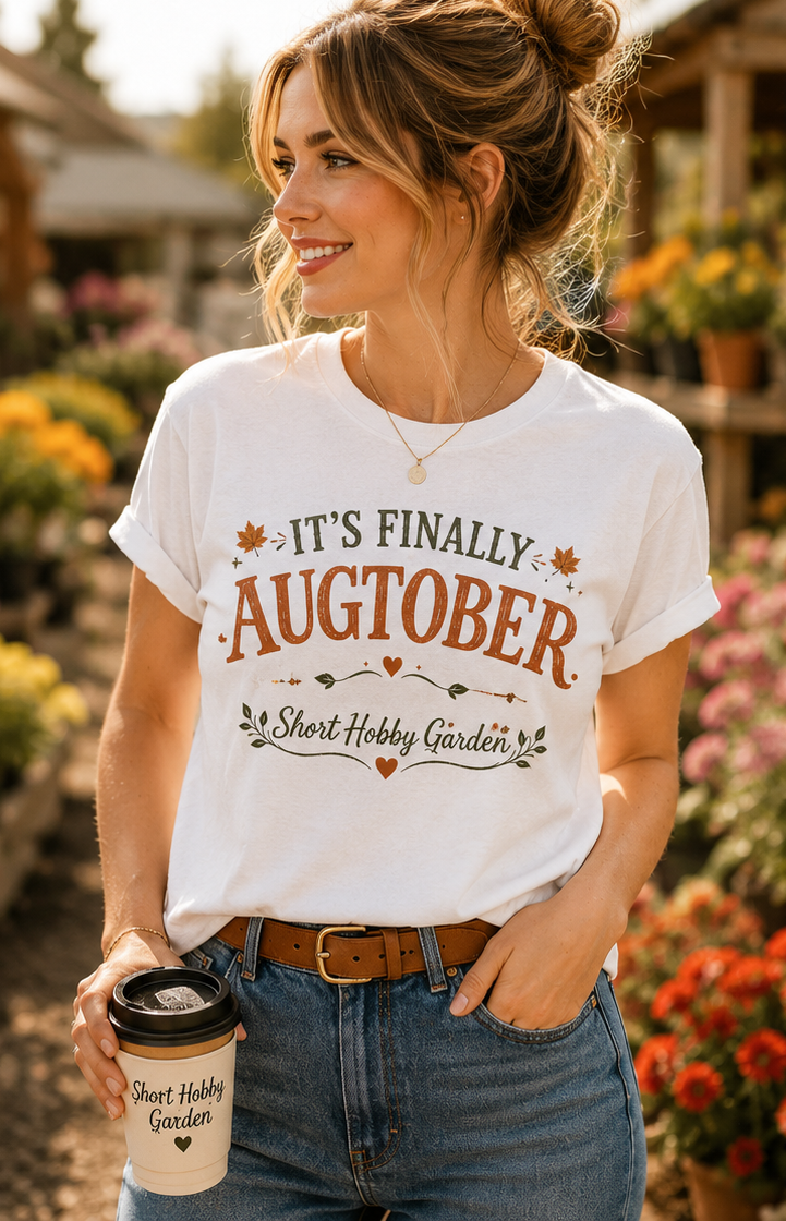 It is Finally Augtober T-Shirt (2 Sided)