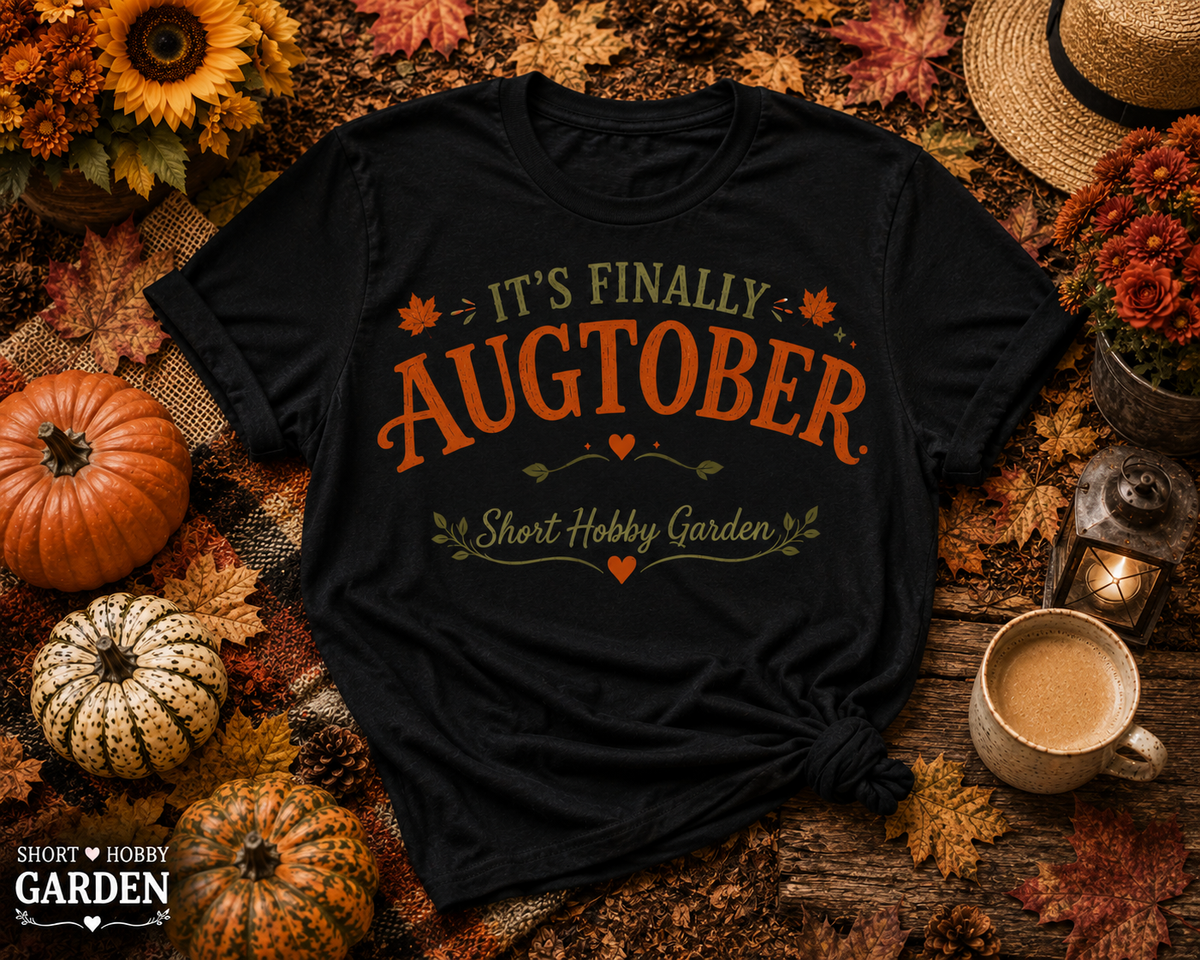 It is Finally Augtober T-Shirt (2 Sided)