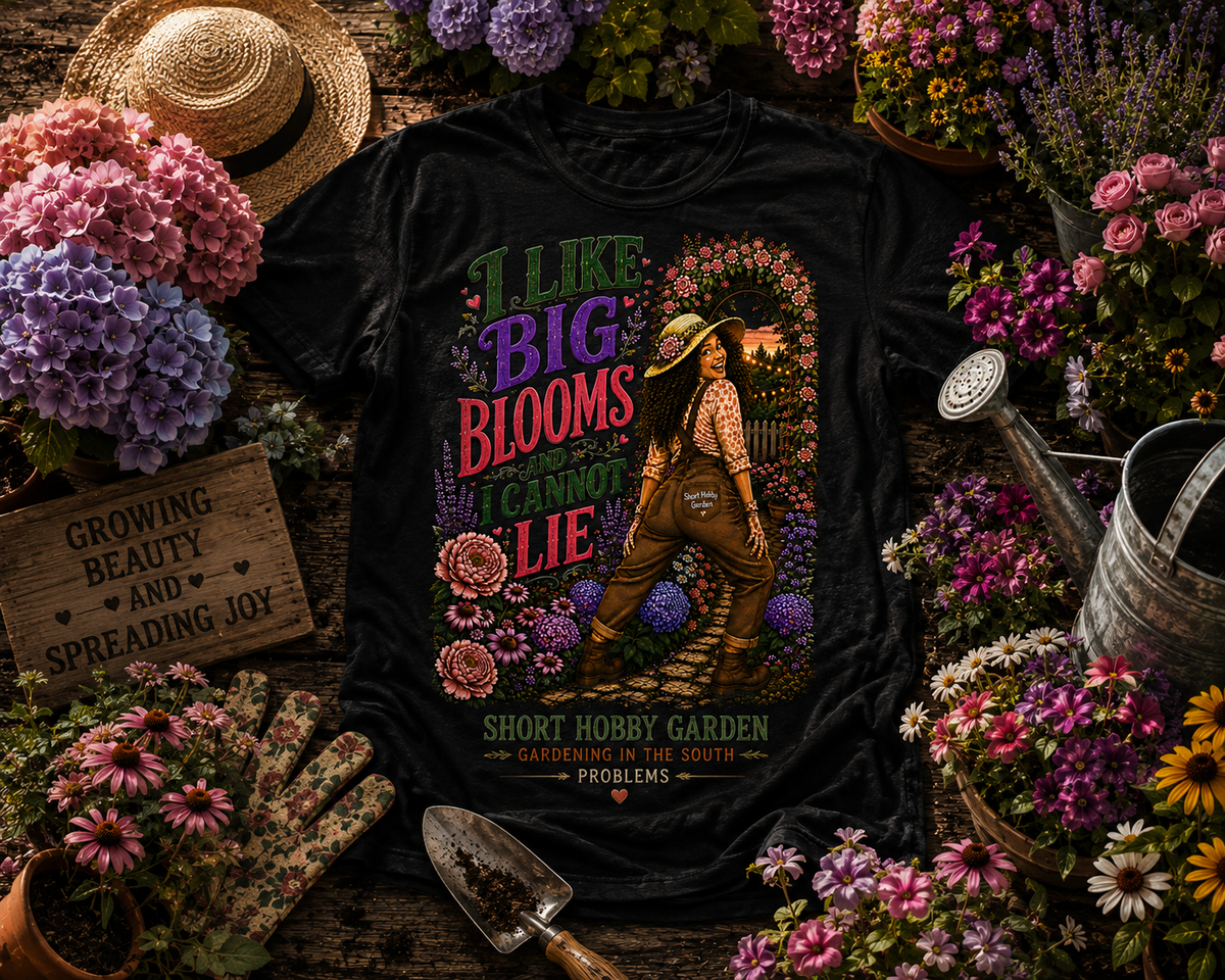 I Like Big Blooms T-Shirt (2 Sided)