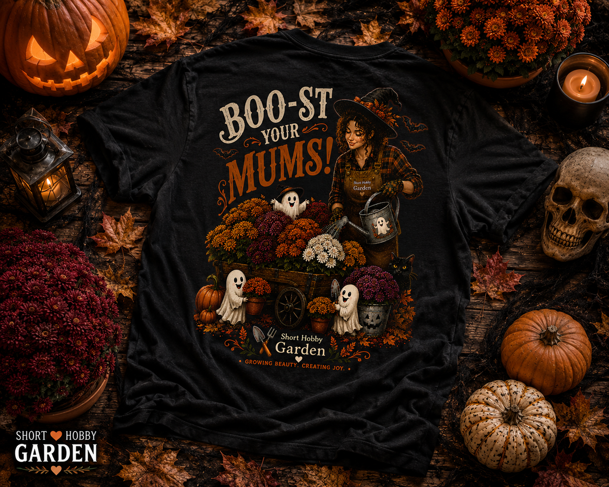 Boo-st Your Mums T-Shirt (2 Sided)