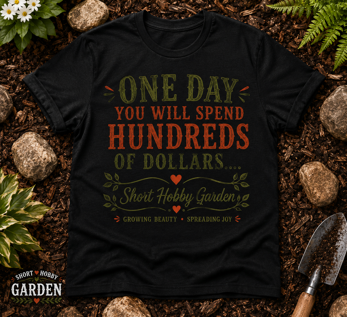 Buying a Rock T-Shirt (2 sided)