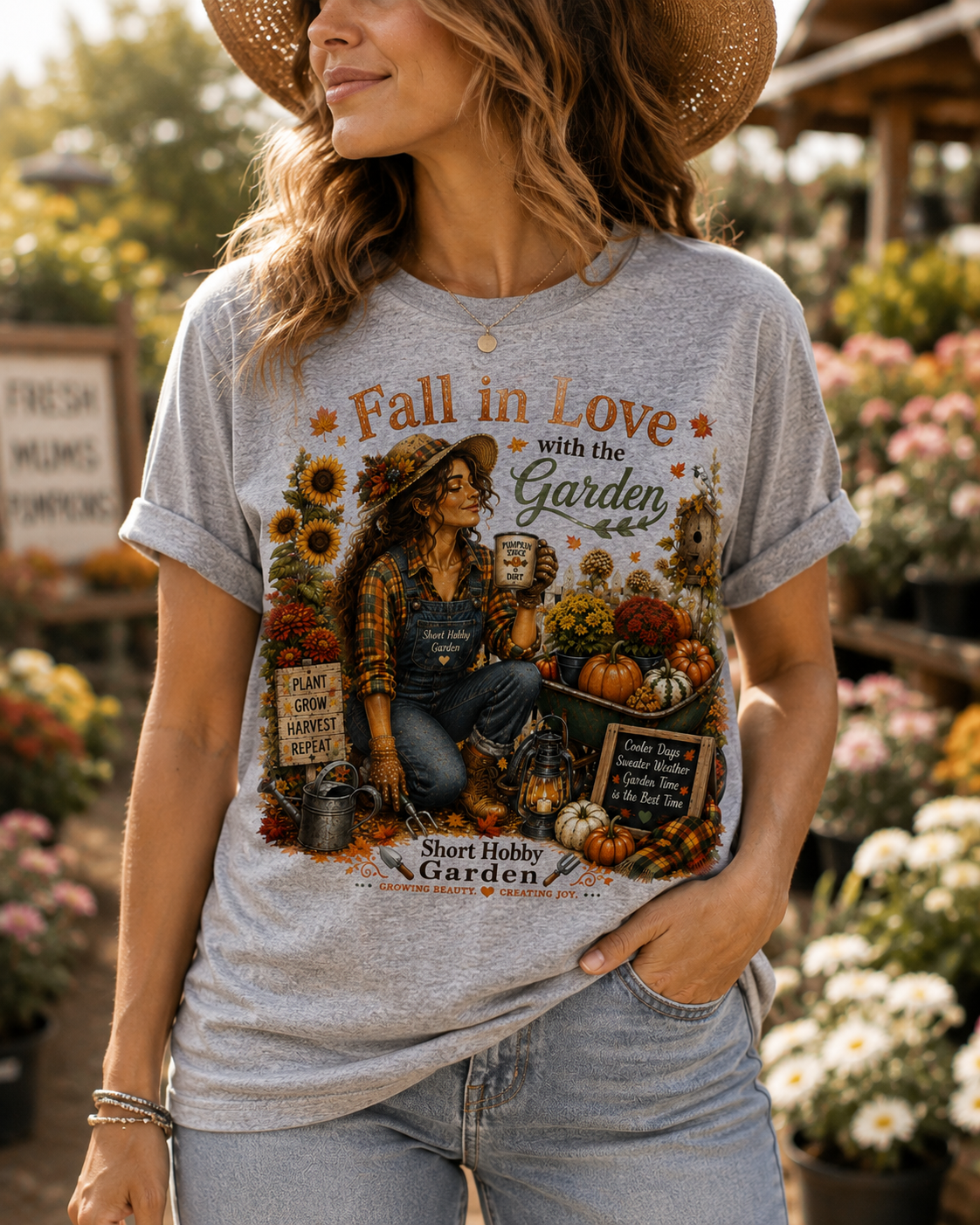 Fall in Love with the Garden T-Shirt