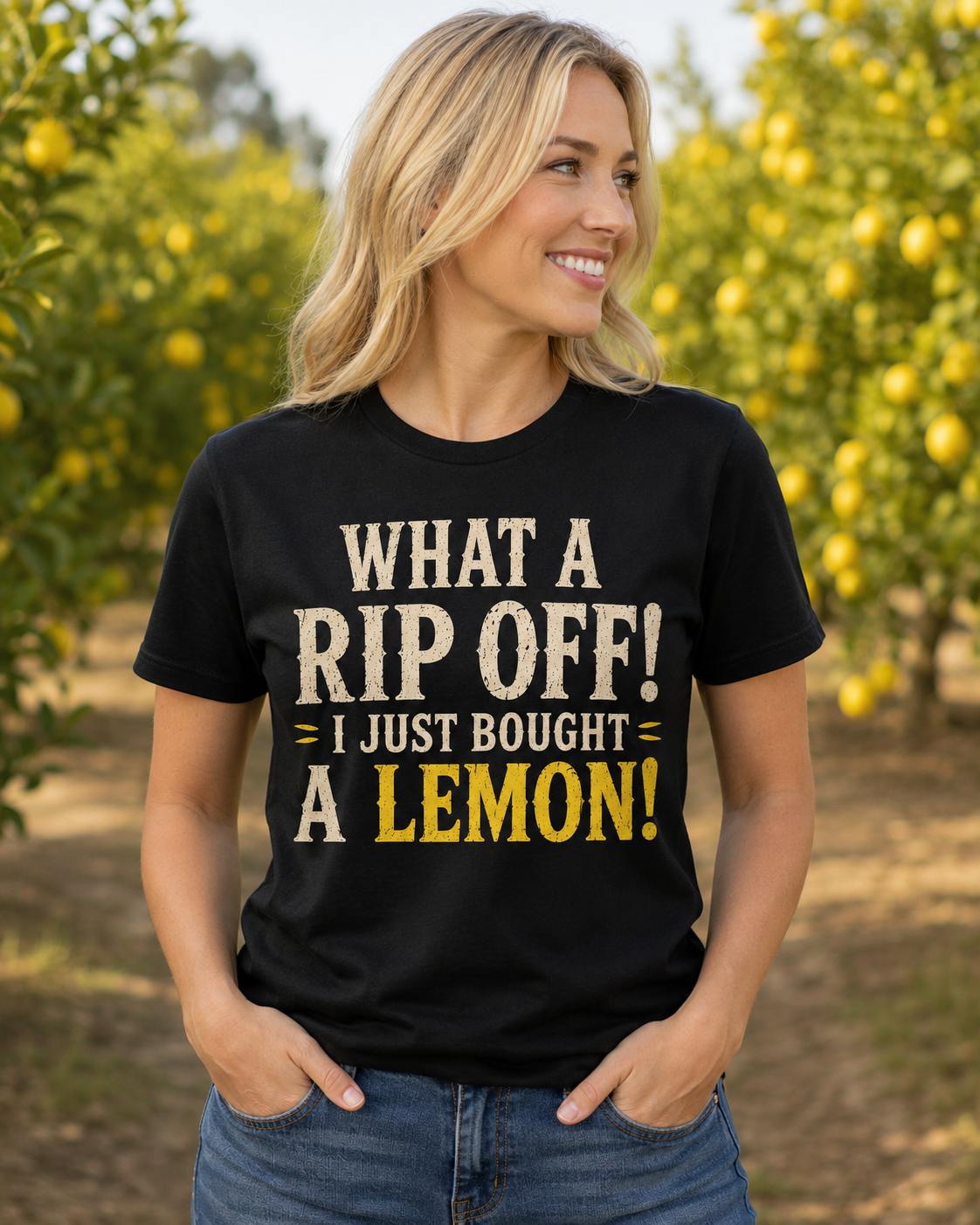 Meyer Lemon T-shirt (2 sided)