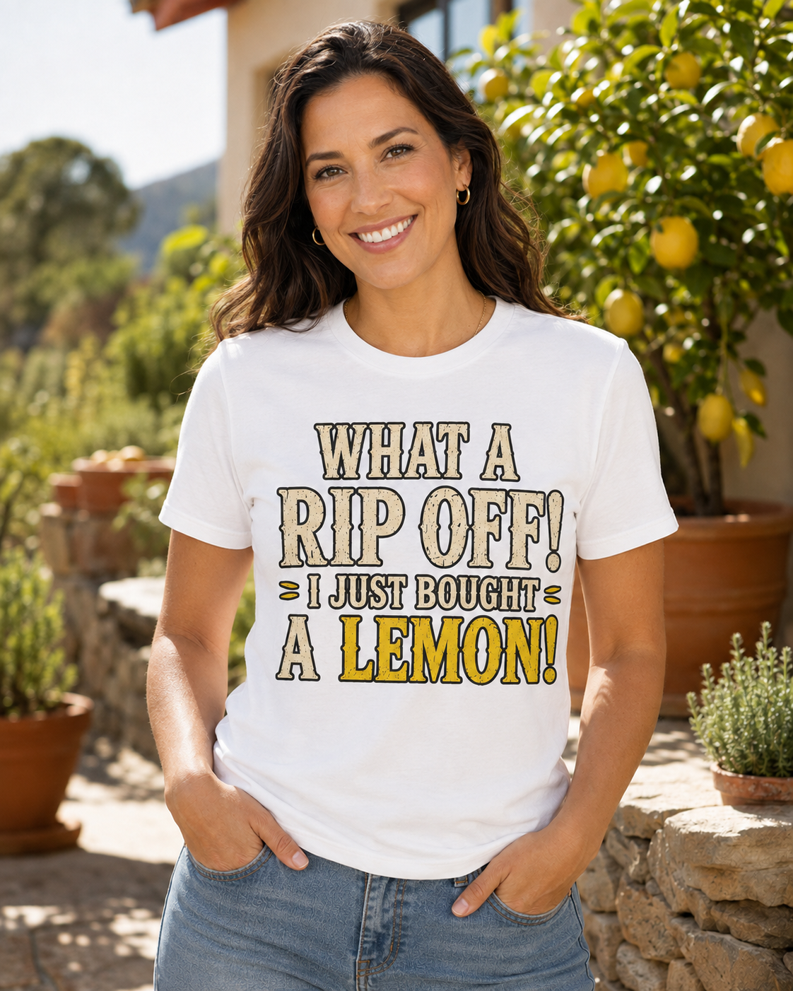 Meyer Lemon T-shirt (2 sided)