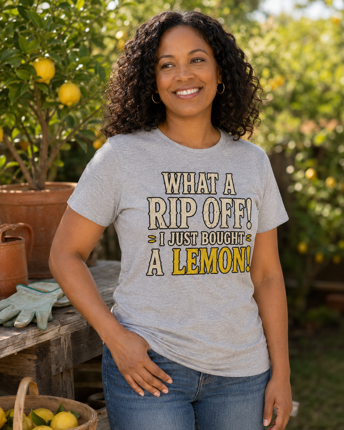 Meyer Lemon T-shirt (2 sided)